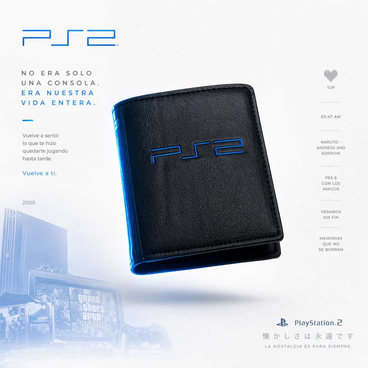 Billetera Reliquia PS2 – Edición Coleccionista