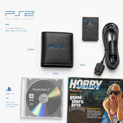 Billetera Reliquia PS2 – Edición Coleccionista