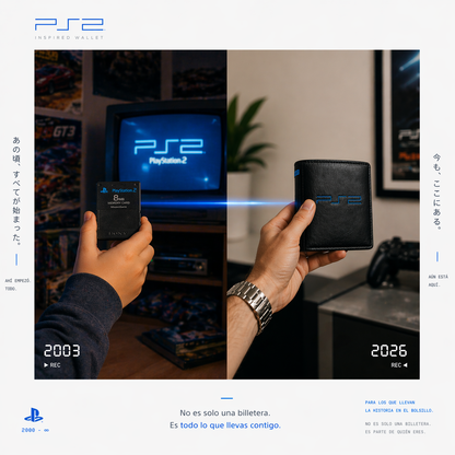 Billetera Reliquia PS2 – Edición Coleccionista