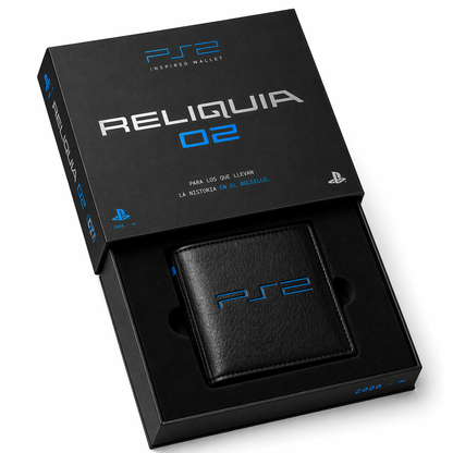 Billetera Reliquia PS2 – Edición Coleccionista
