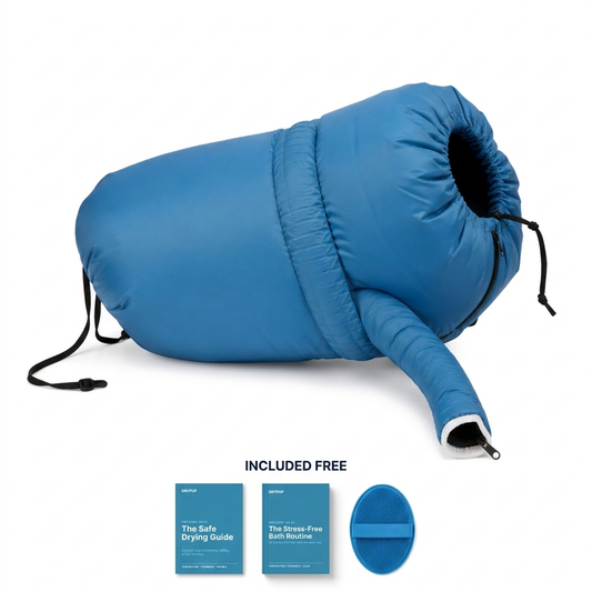 DryPup — Hands-Free Dog Drying Bag